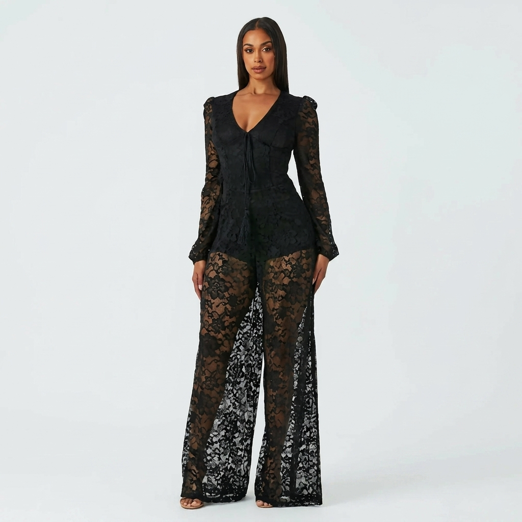 Noir Temptation Jumpsuit