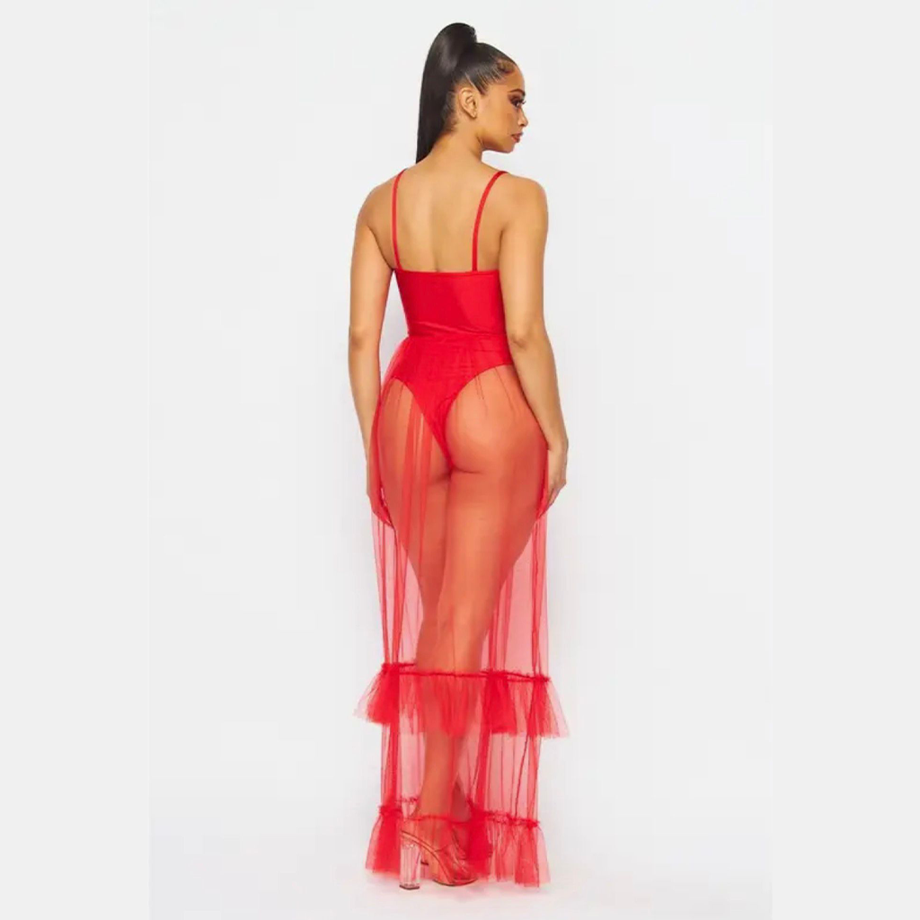 Scarlet Sunset Dress